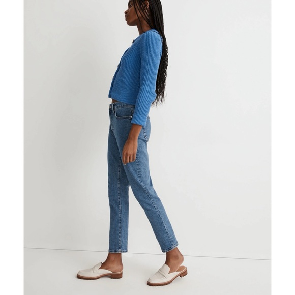 Madewell The Mid-Rise Perfect Vintage Jean in Knowland Wash Size 27 Mom Jeans - Picture 2 of 13
